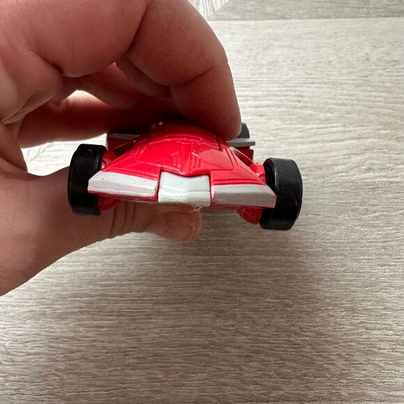 Hot Wheels 2010 McDonald's Mattel Red Car Battle Force 5 - Picture 6 of 9